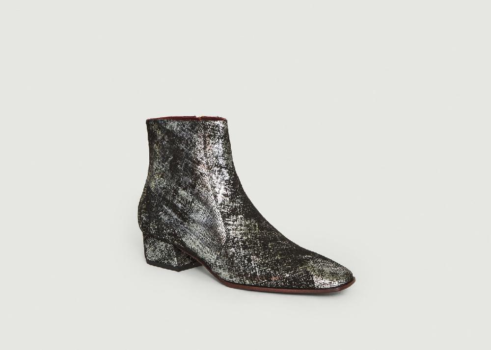 l'exception Bottines Zacnew Argent Avril Gau
