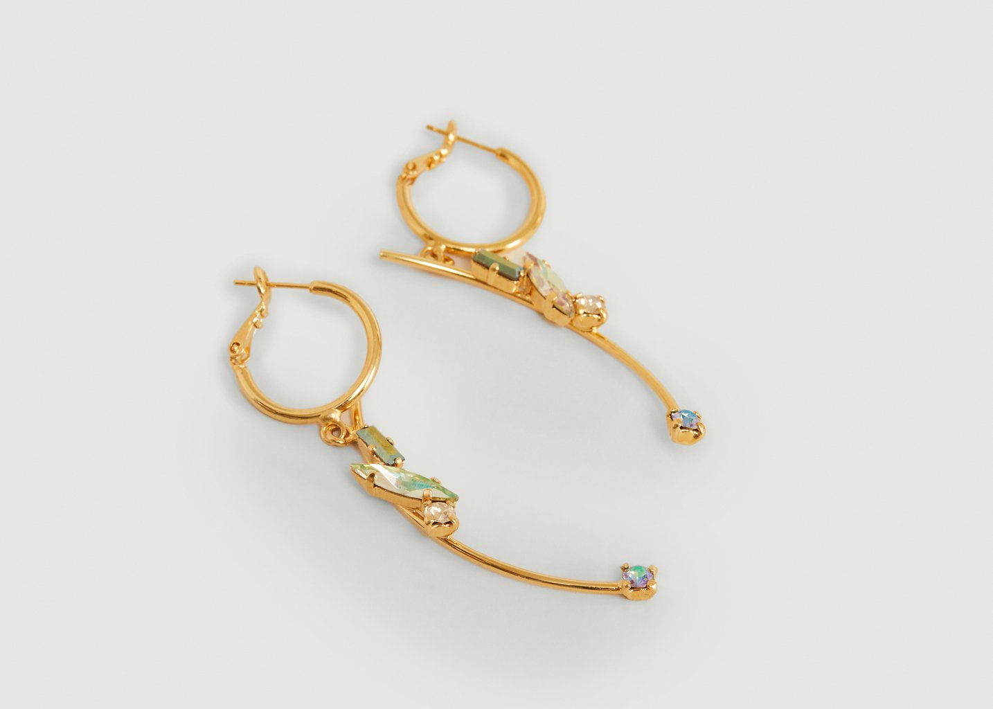 L'exception Boucles D'oreilles 20H21 Or Crezus