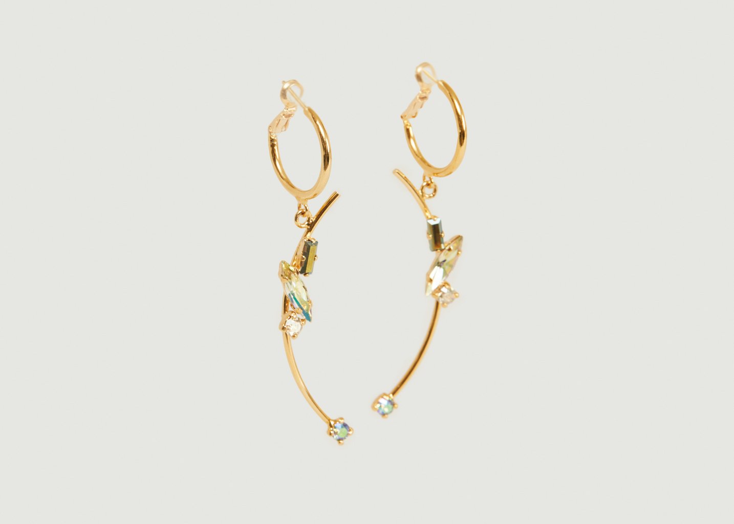 l'exception Boucles d'oreilles 20H21 Or Crezus