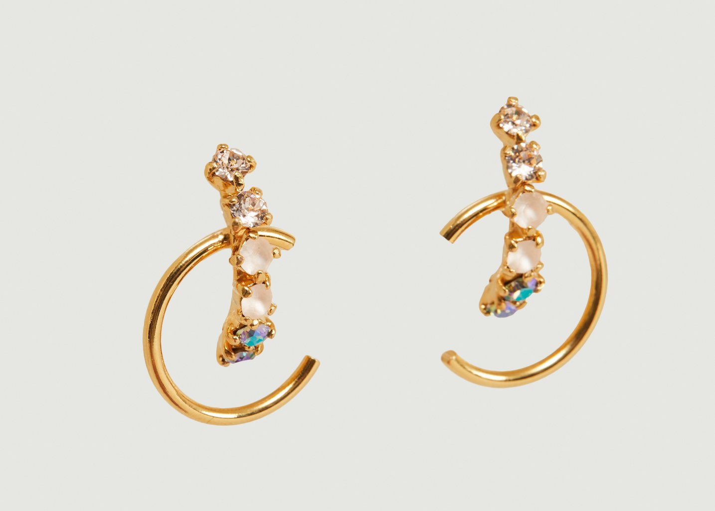 l'exception Boucles d'oreilles Elbow Or Crezus