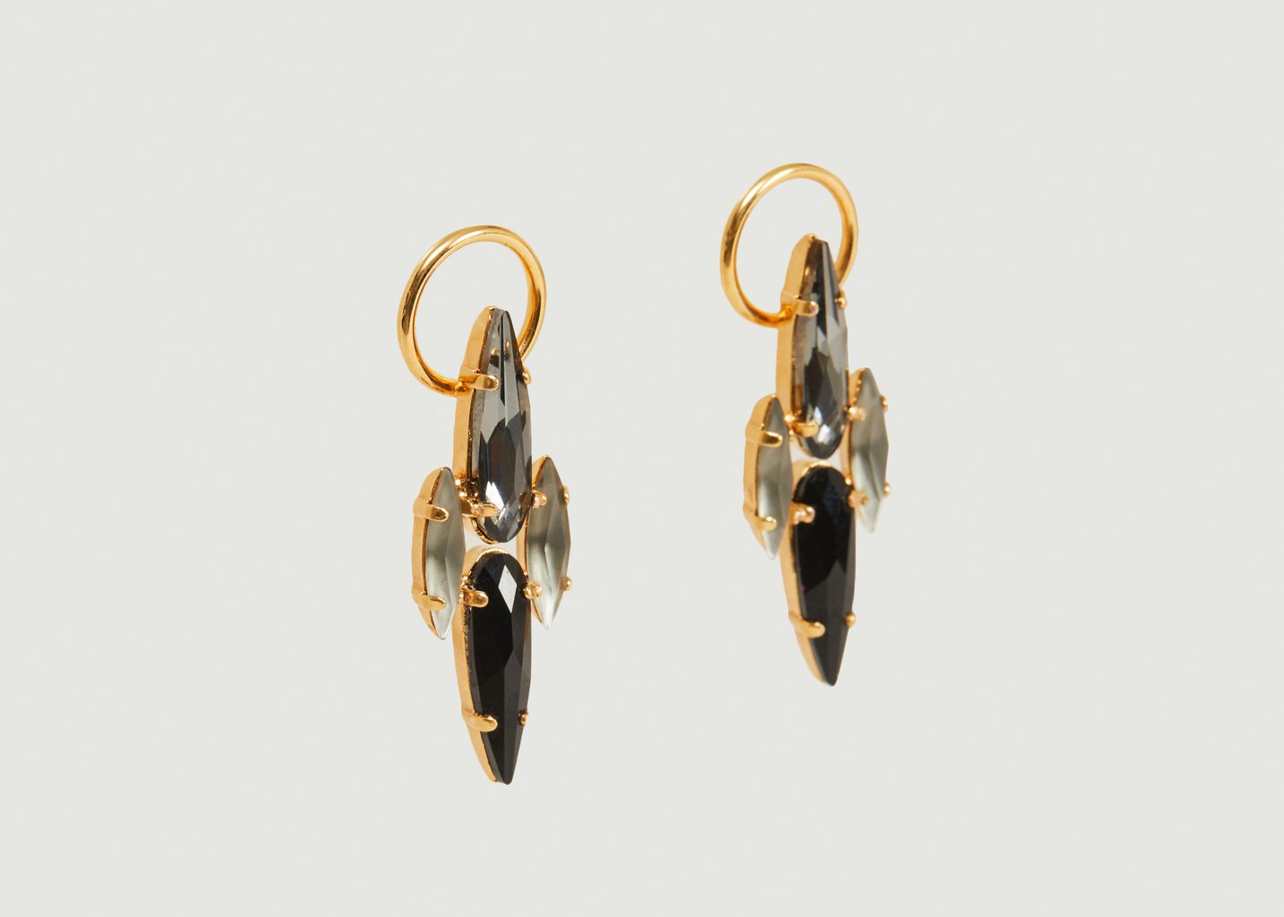 l'exception Boucles d'oreilles Ice Or Crezus