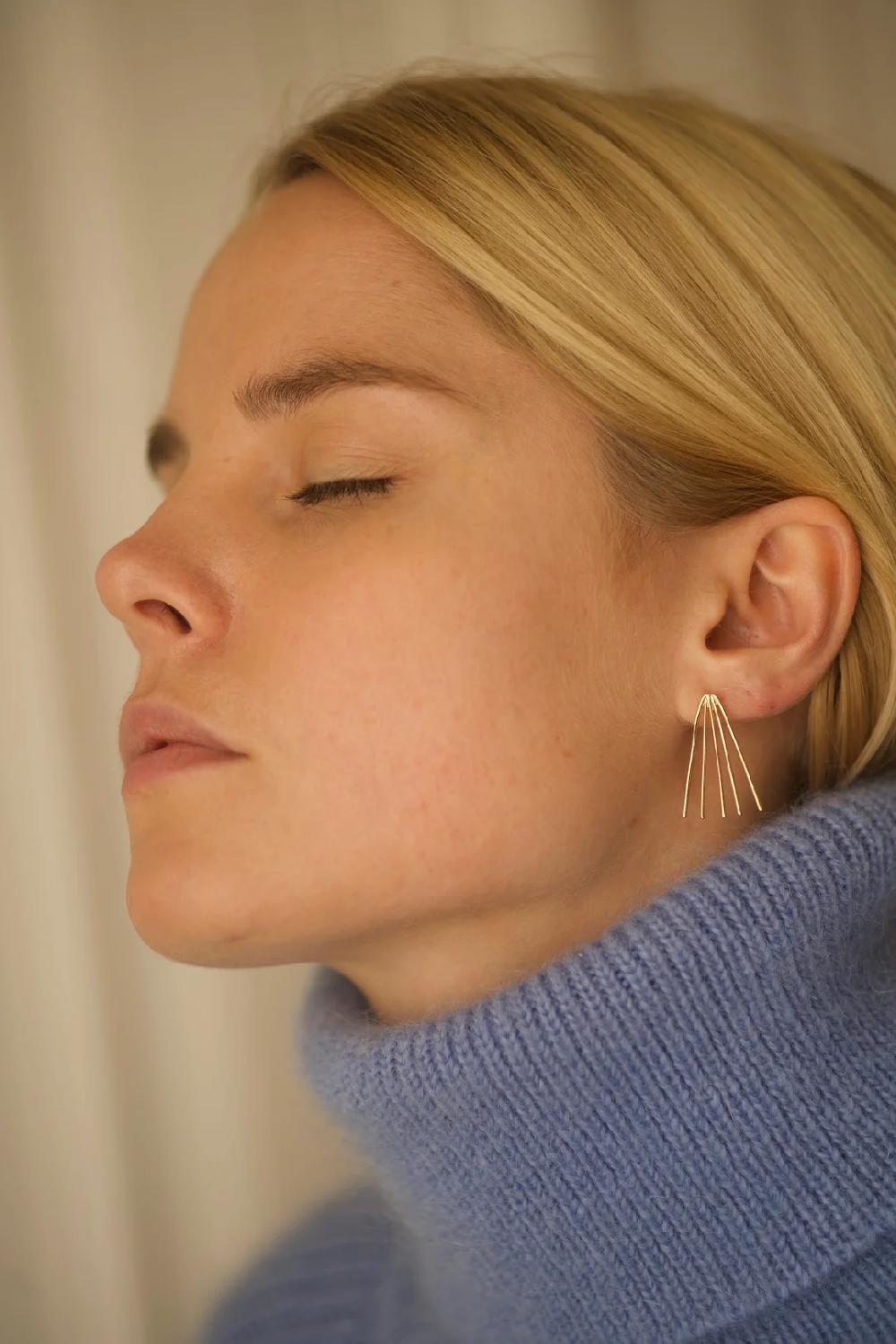 L'exception Boucles D'oreilles Maïa Or Ennato