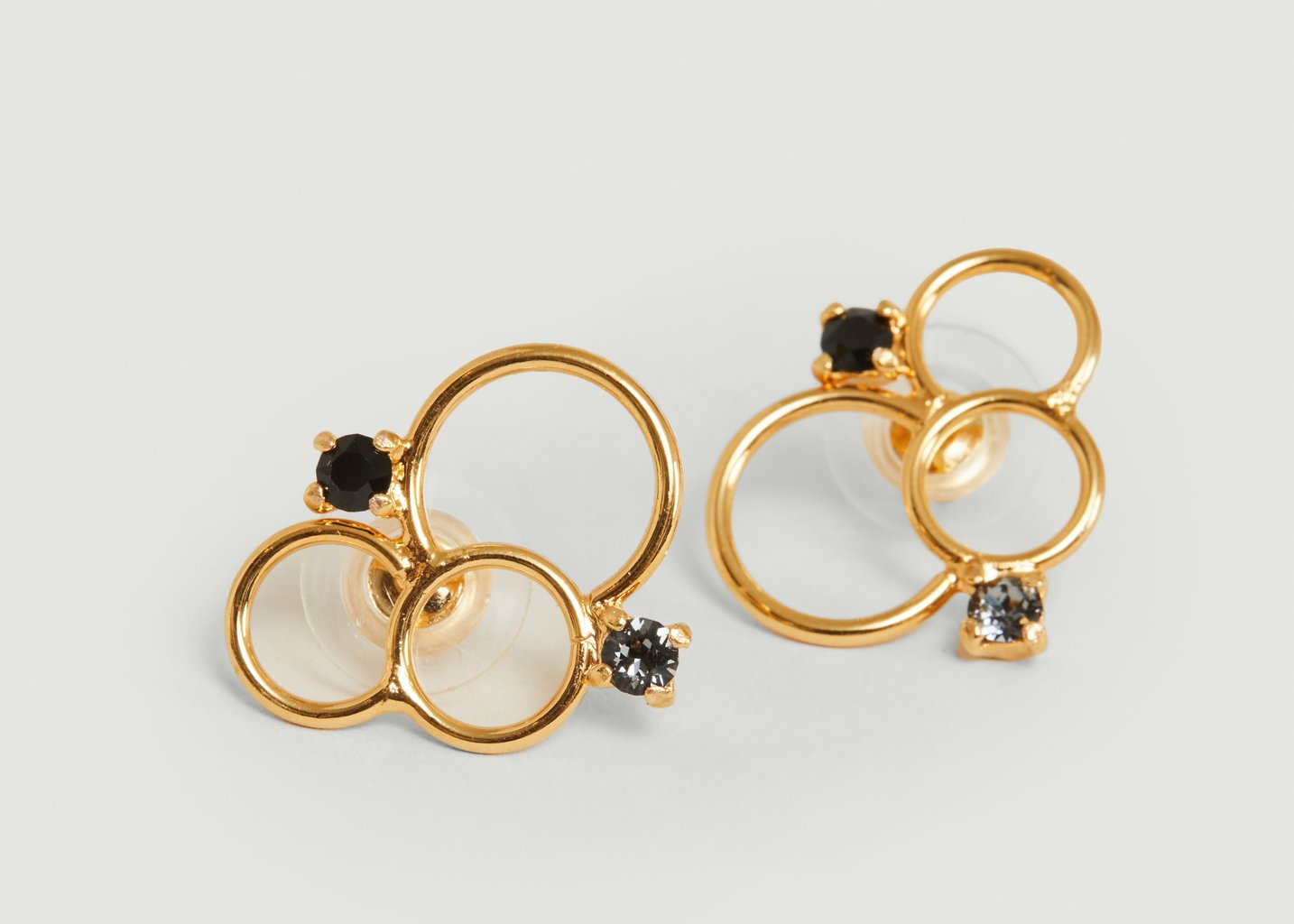 L'exception Boucles D'oreilles Solar Or Crezus