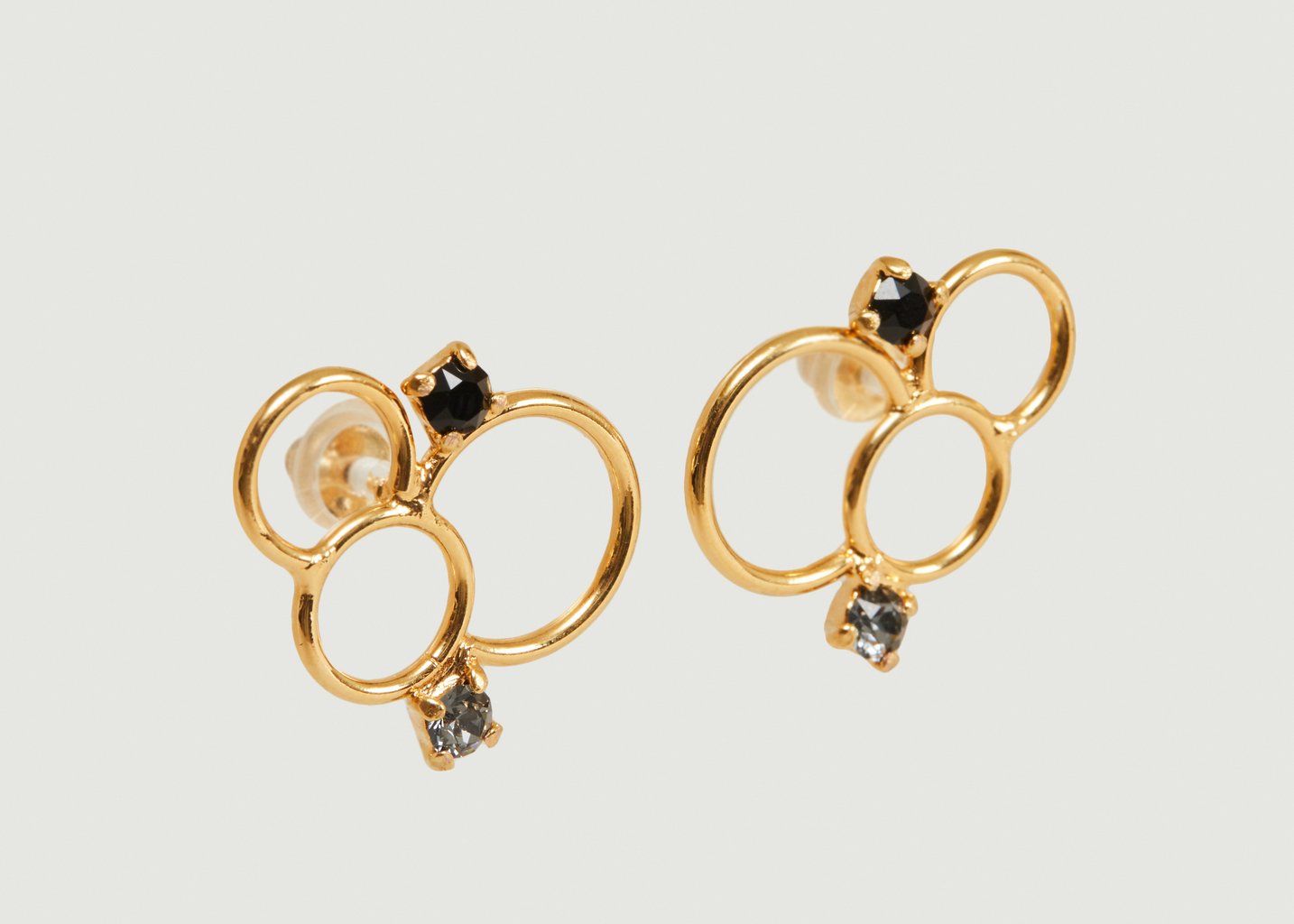 l'exception Boucles d'oreilles Solar Or Crezus