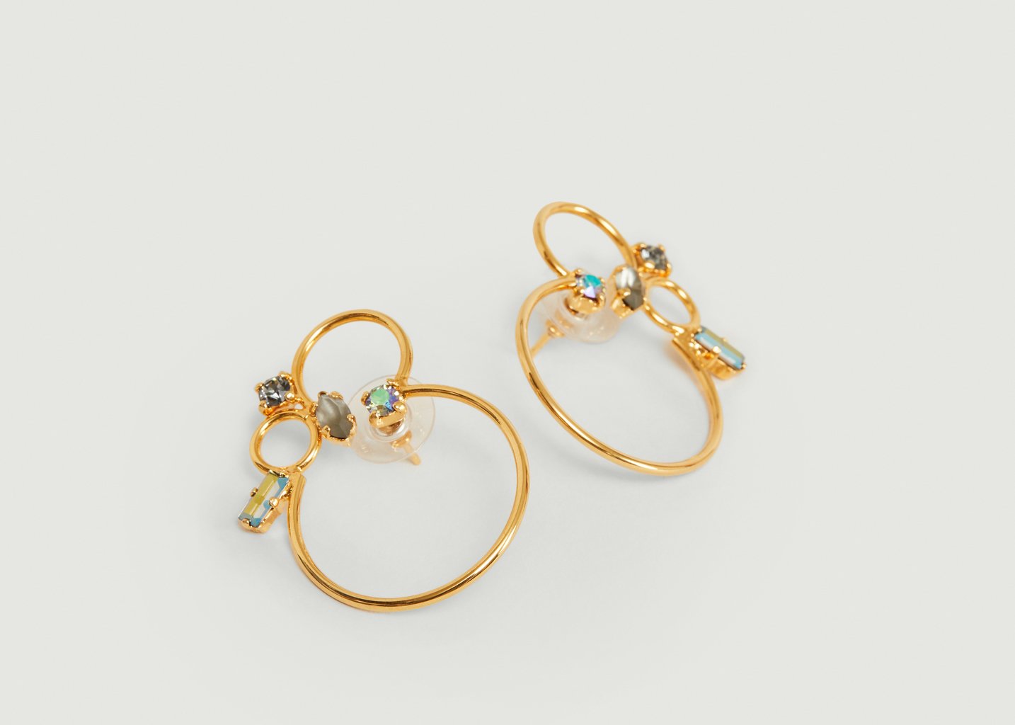 L'exception Boucles D'oreilles Torpedo Or Crezus