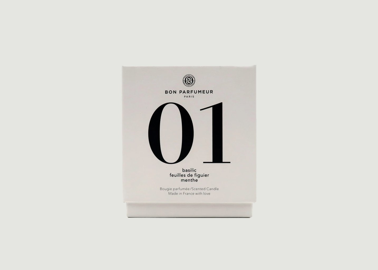 L'exception Bougie N°1 Blanc Bon Parfumeur Paris