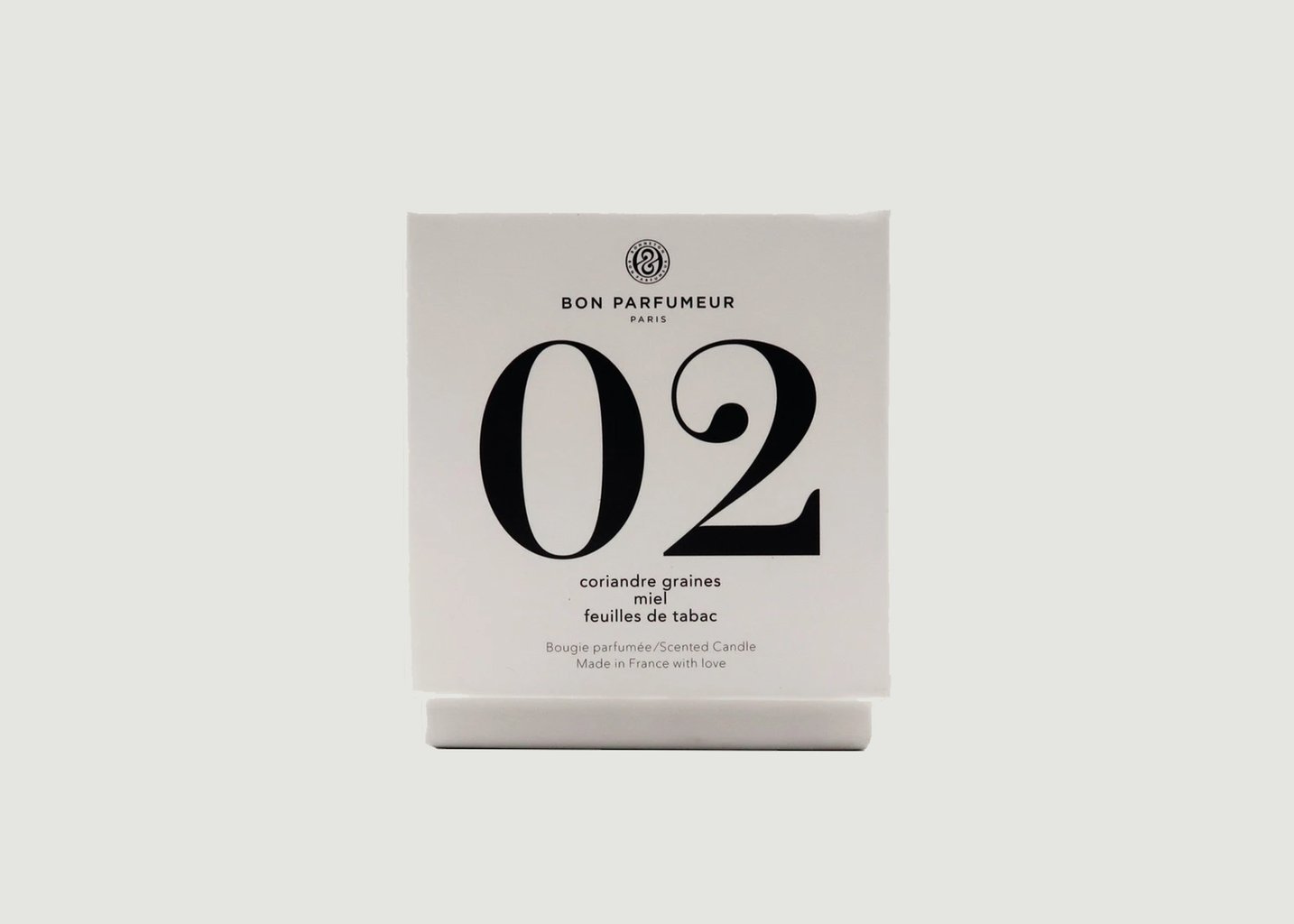 L'exception Bougie N°2 Blanc Bon Parfumeur Paris