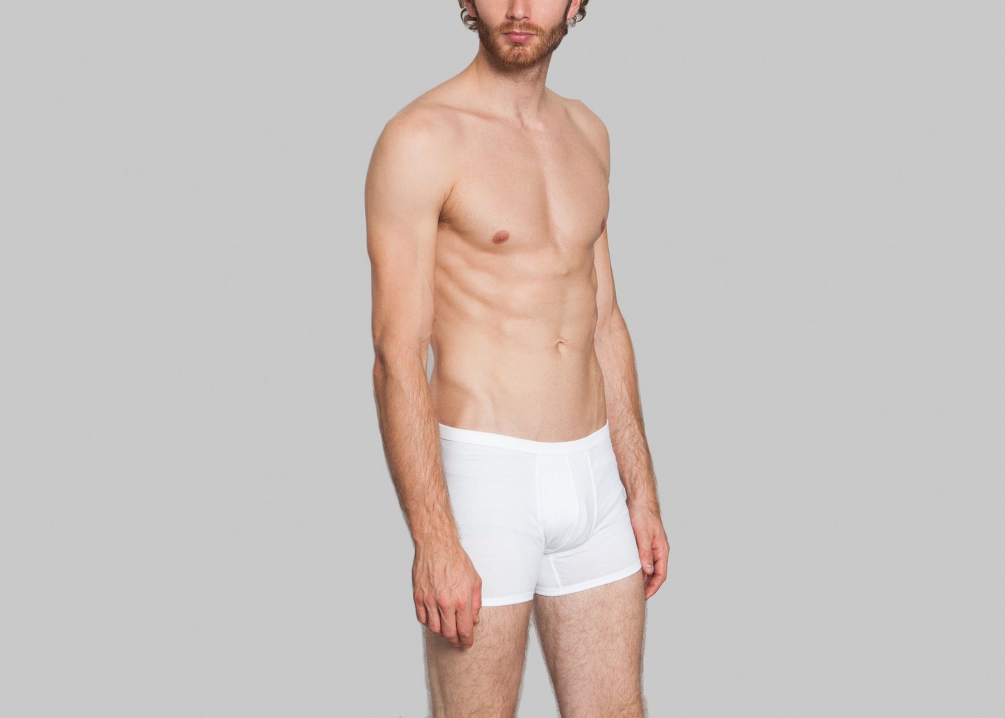 L'exception Boxer Classique Blanc Ron Dorff