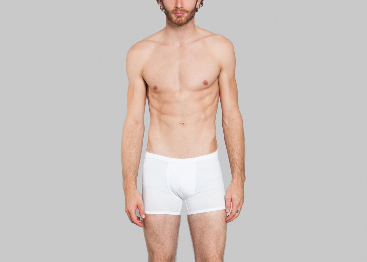 L'exception Boxer Classique Blanc Ron Dorff