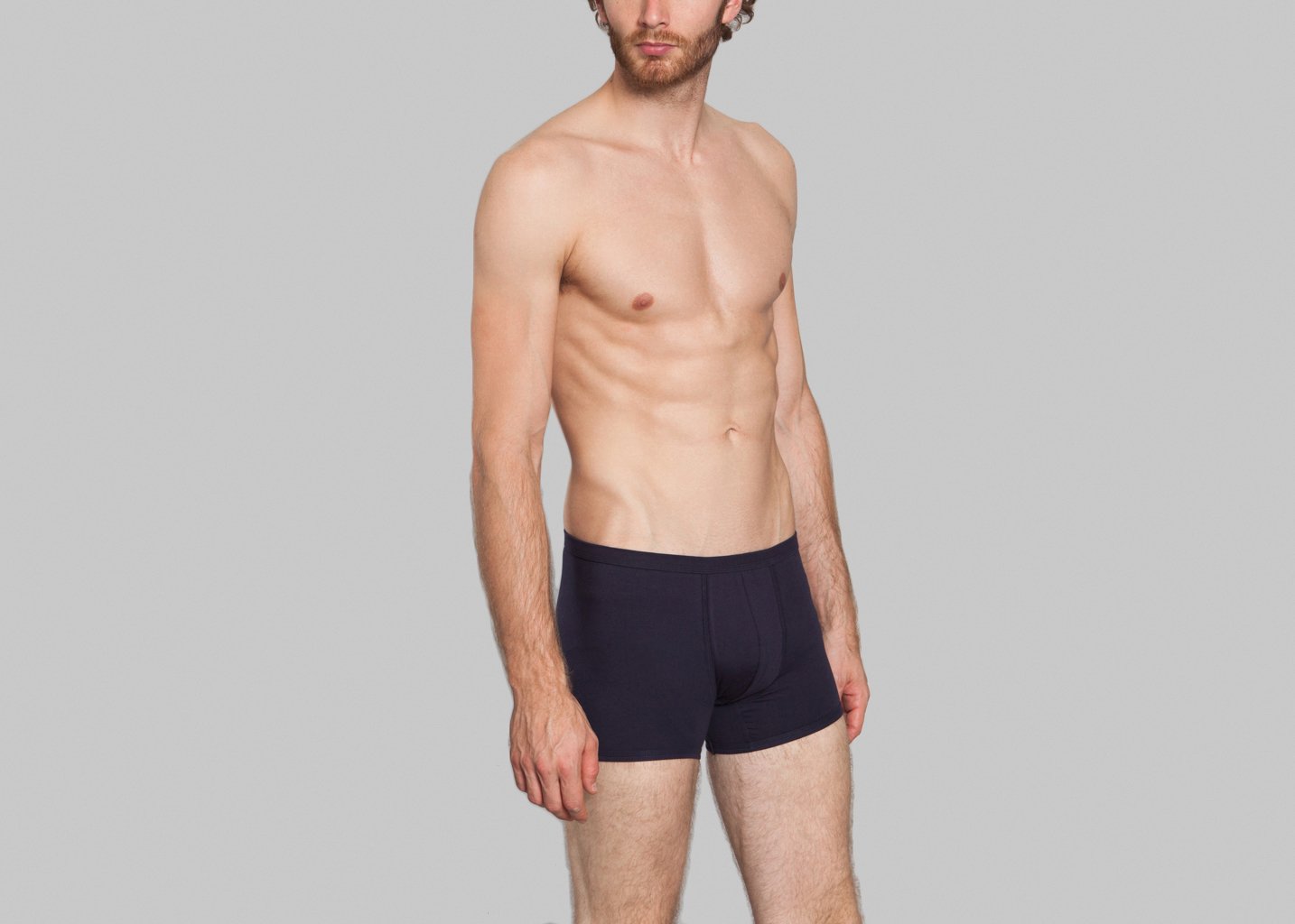 L'exception Boxer Classique Bleu Marine Ron Dorff