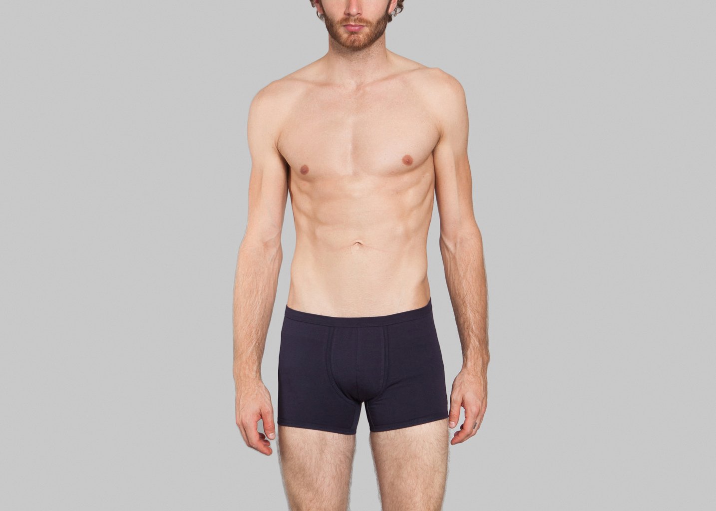L'exception Boxer Classique Bleu Marine Ron Dorff