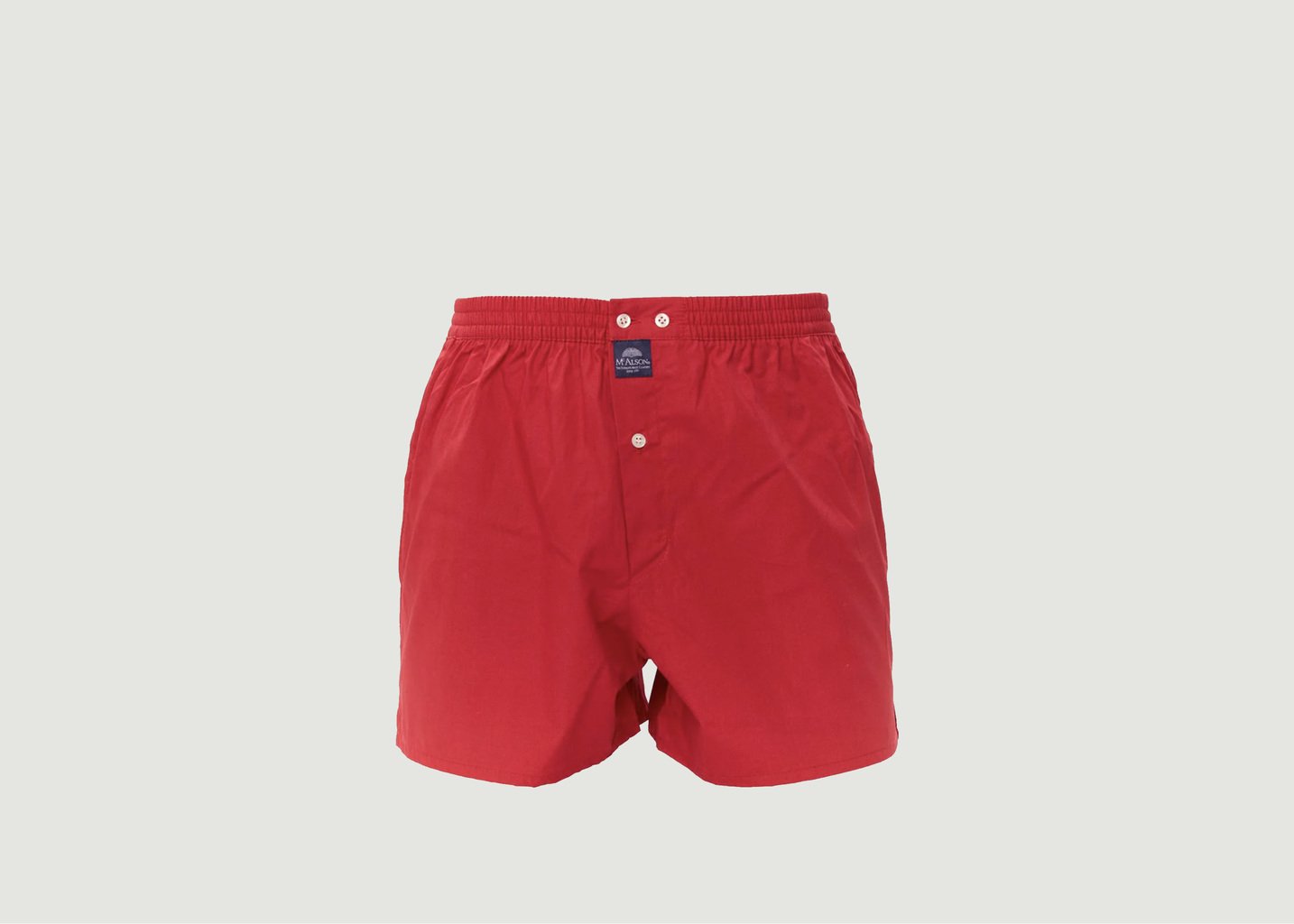 L'exception Boxer Short M0103 Rouge Mc Alson