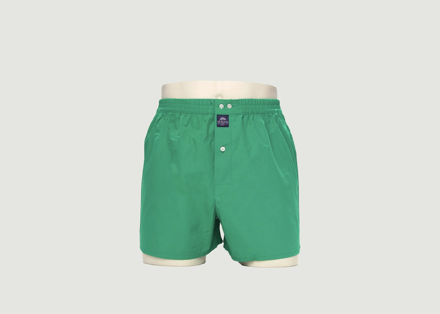 L'exception Boxer Short M0105 Vert Mc Alson