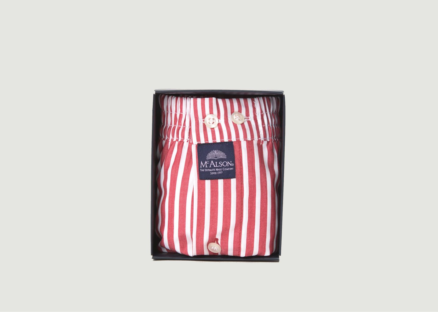 l'exception Boxer Short M0236 Rouge Mc Alson