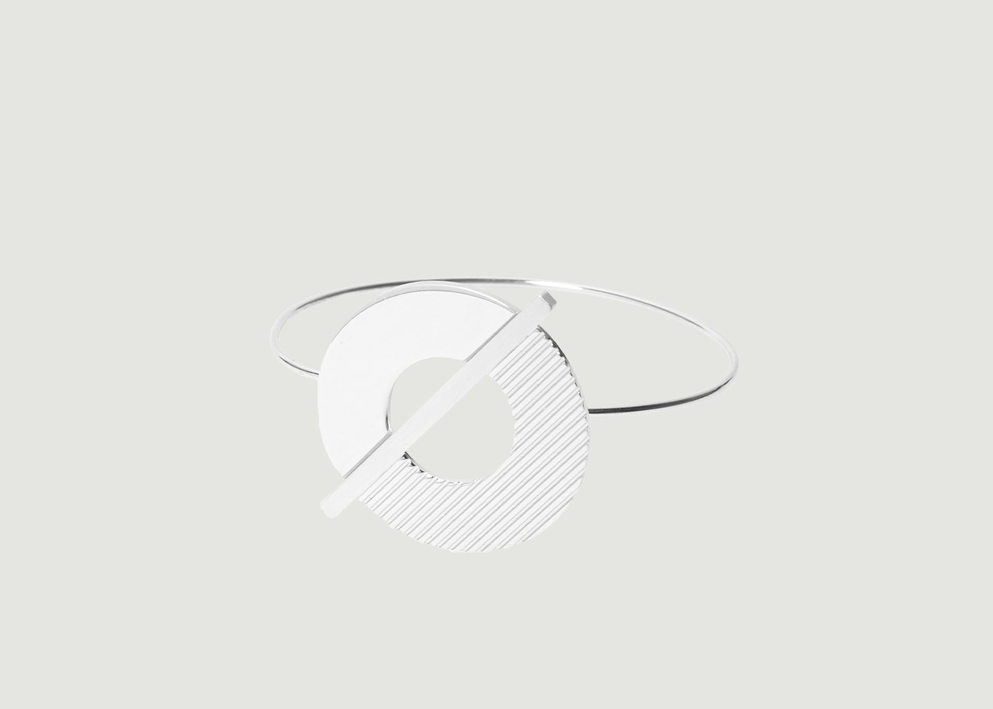 l'exception Bracelet Alpha Argent Paola Krauze