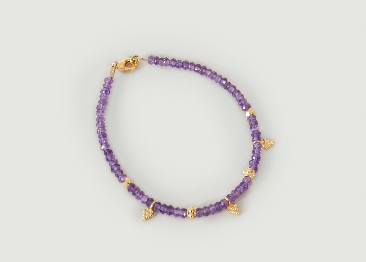 l'exception Bracelet Jaipur Violet Wildstone Paris
