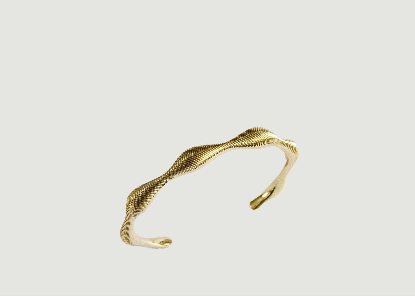 l'exception Bracelet Jonc Bumpy Or Aerea Studio