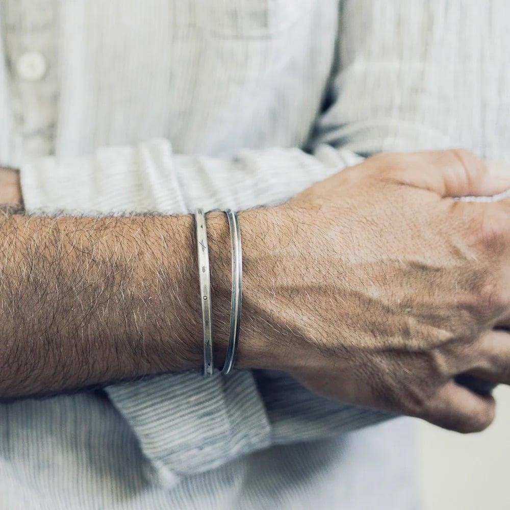 L'exception Bracelet Ouranos Argent Maison Vanité