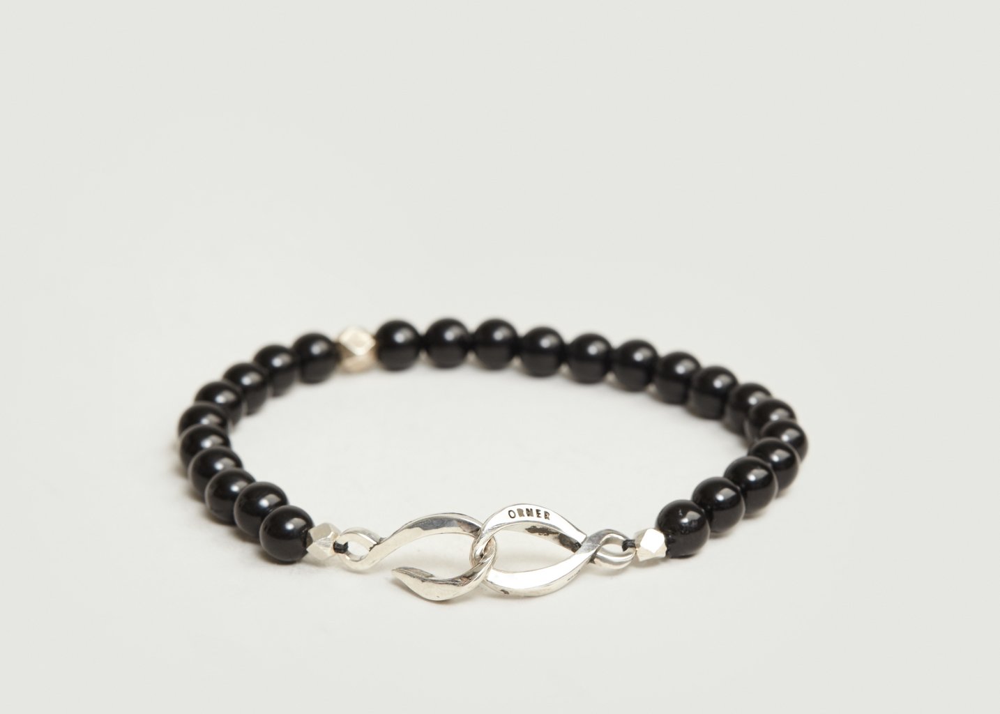 L'exception Bracelet Perles Noir Orner