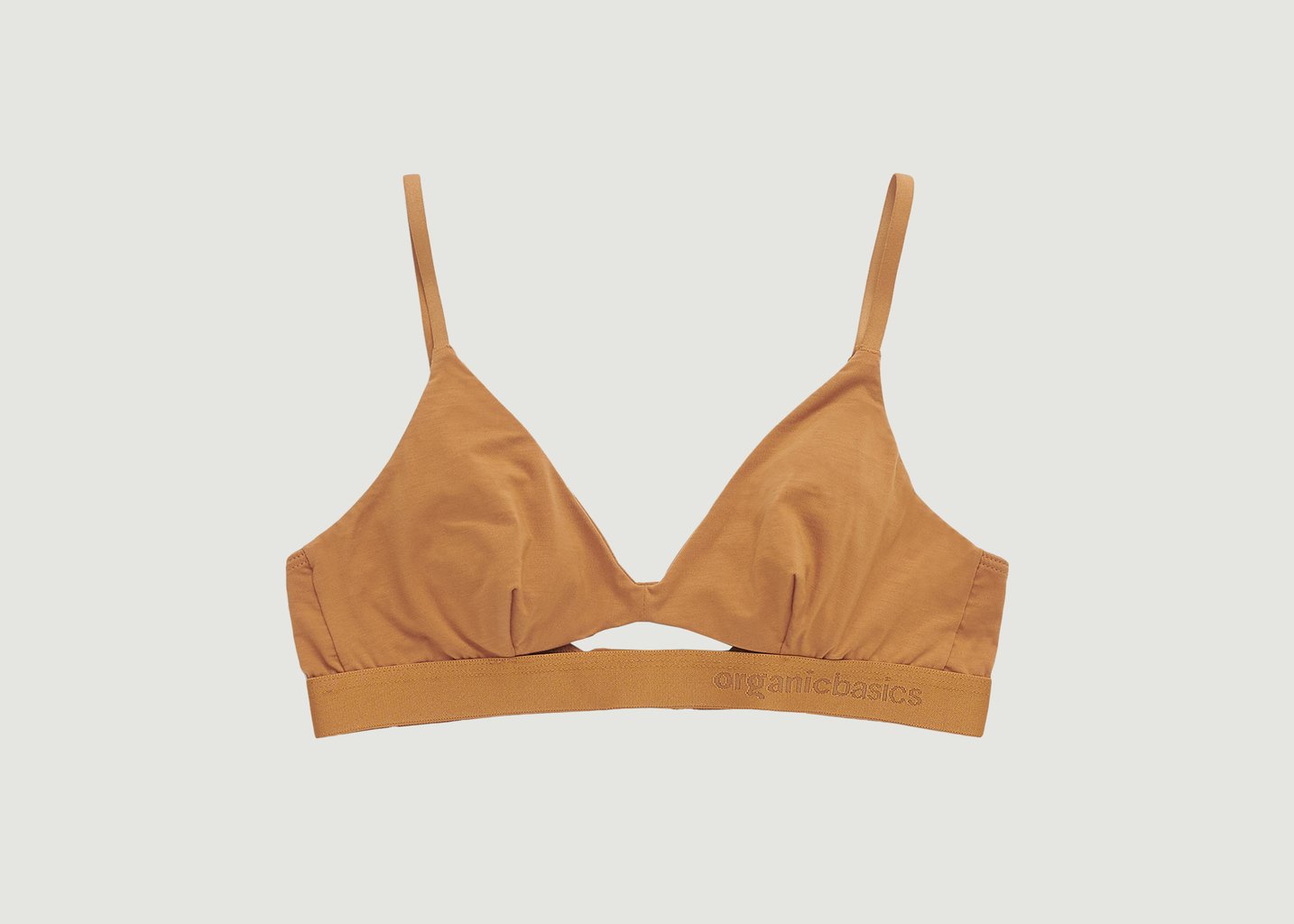 L'exception Bralette Lite Ocre Organic Basics
