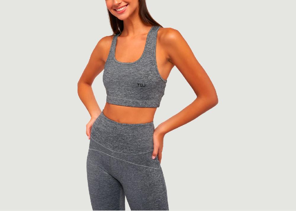 l'exception Brassière Ajna Gris YUJ Paris