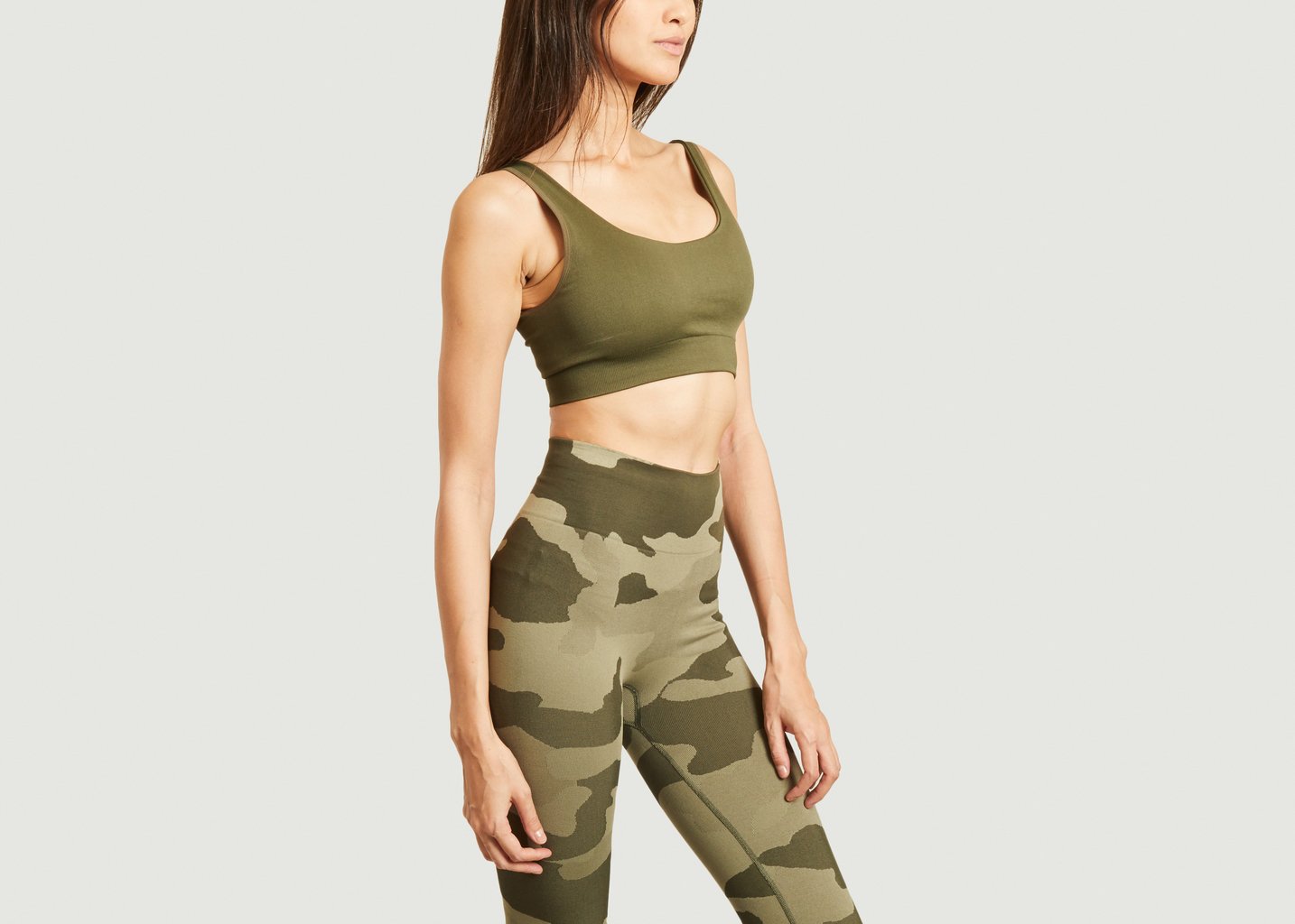 L'exception Brassière Basic Khaki Ecoalf