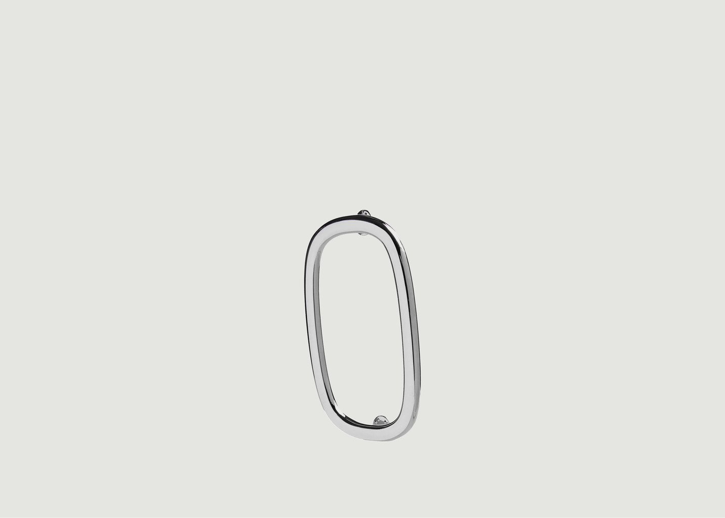 l'exception Broche Nobly 02 Argent Octogony