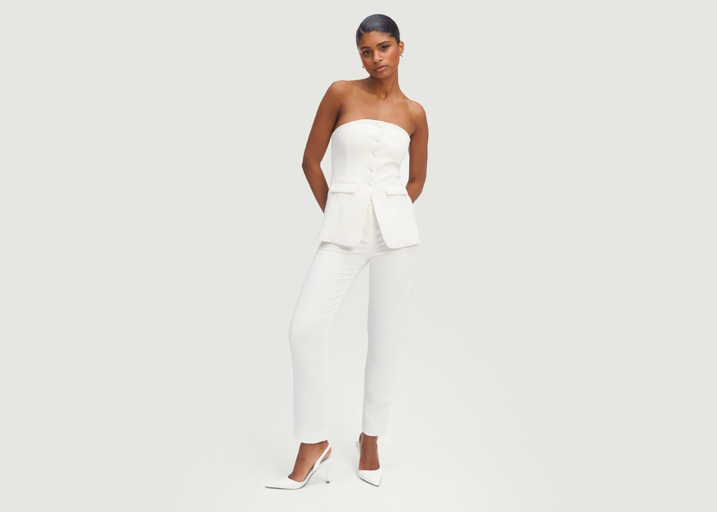 L'exception Bustier Palerme Blanc 17H10