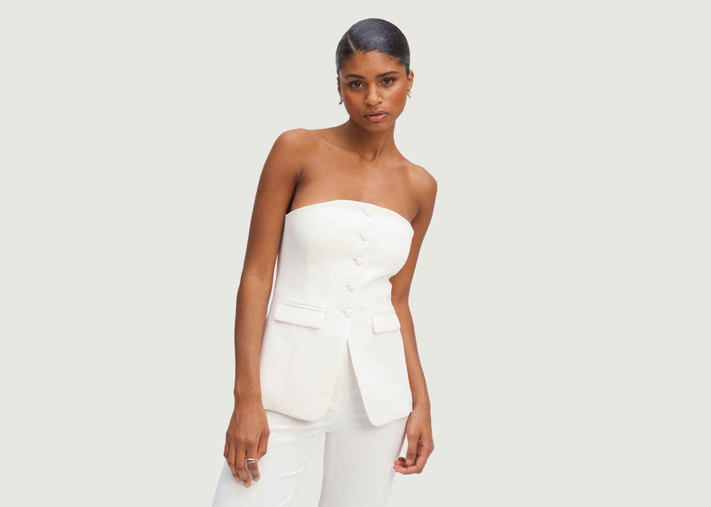 l'exception Bustier Palerme Blanc 17H10