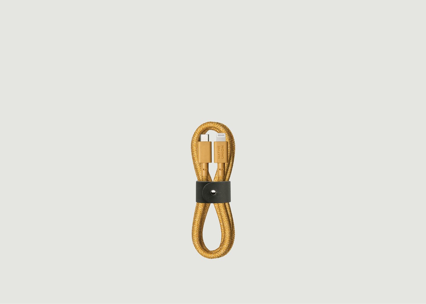 l'exception Cable Belt Moutarde Native Union