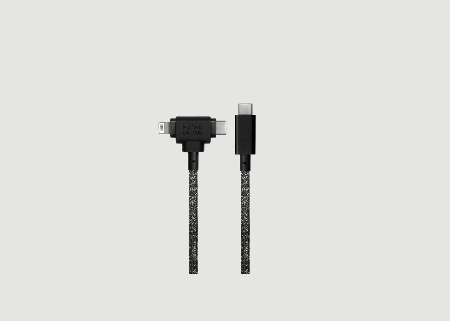 L'exception Cable Duo Belt Noir Native Union