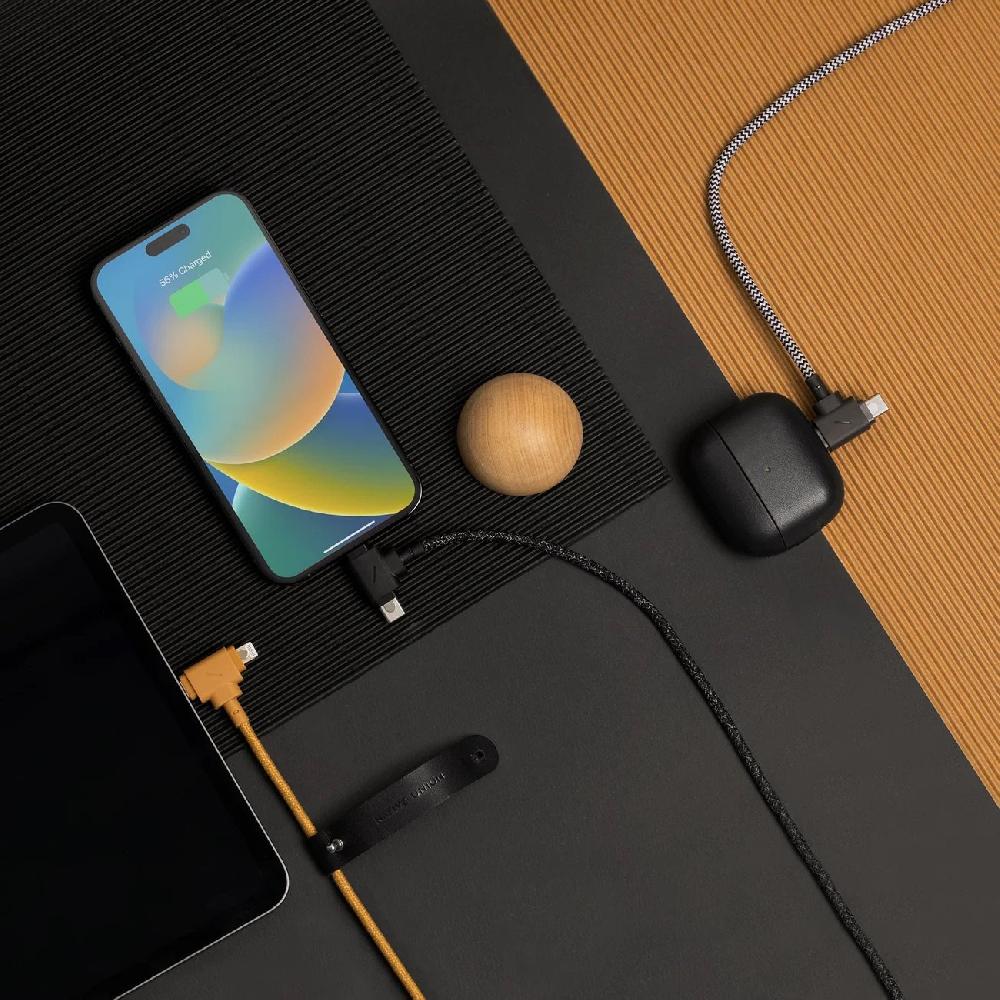 L'exception Cable Duo Belt Noir Native Union