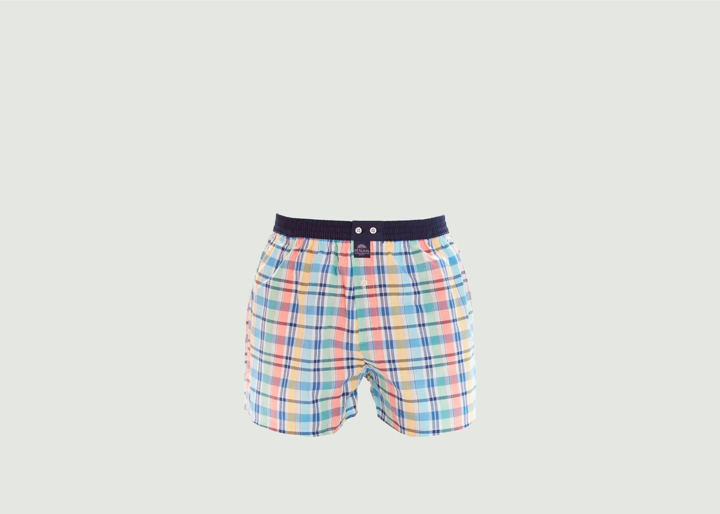 l'exception Caleçon Vichy Multicolore Mc Alson
