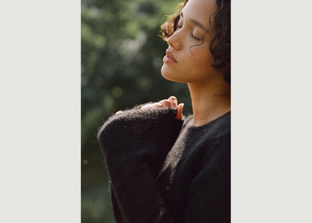 L'exception Cardigan Freda Noir Nénés Paris
