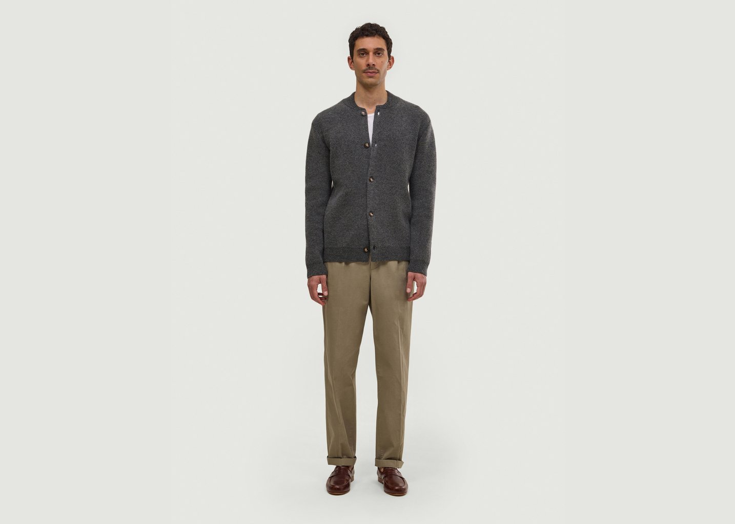 L'exception Cardigan Iro Anthracite Hircus