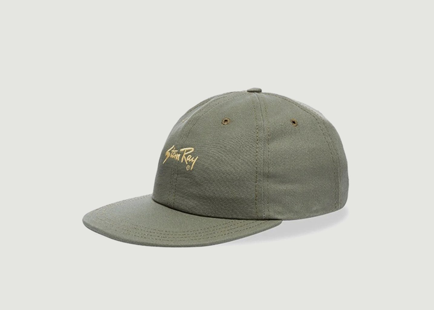 l'exception Casquette Ball en coton Olive Stan Ray