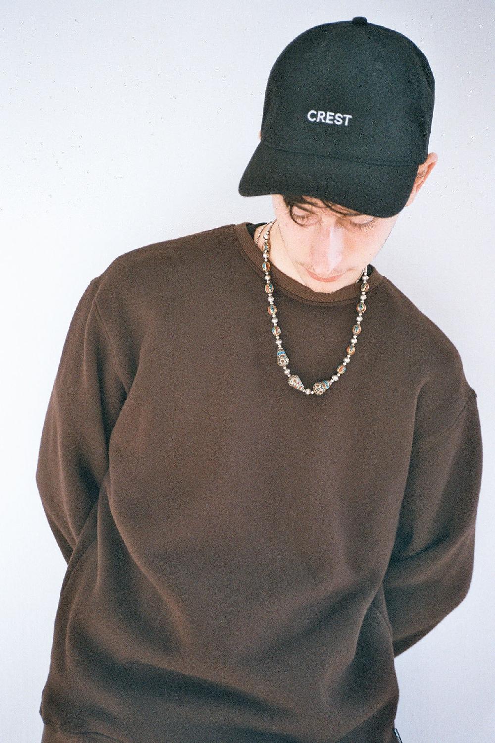 L'exception Casquette Brodés Crest Noir Crest