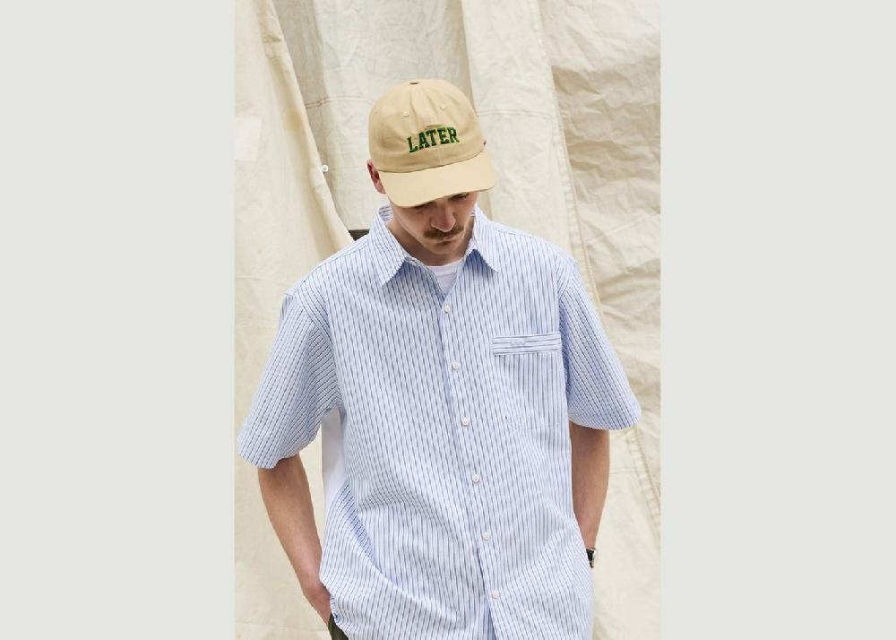 L'exception Casquette University Beige Later