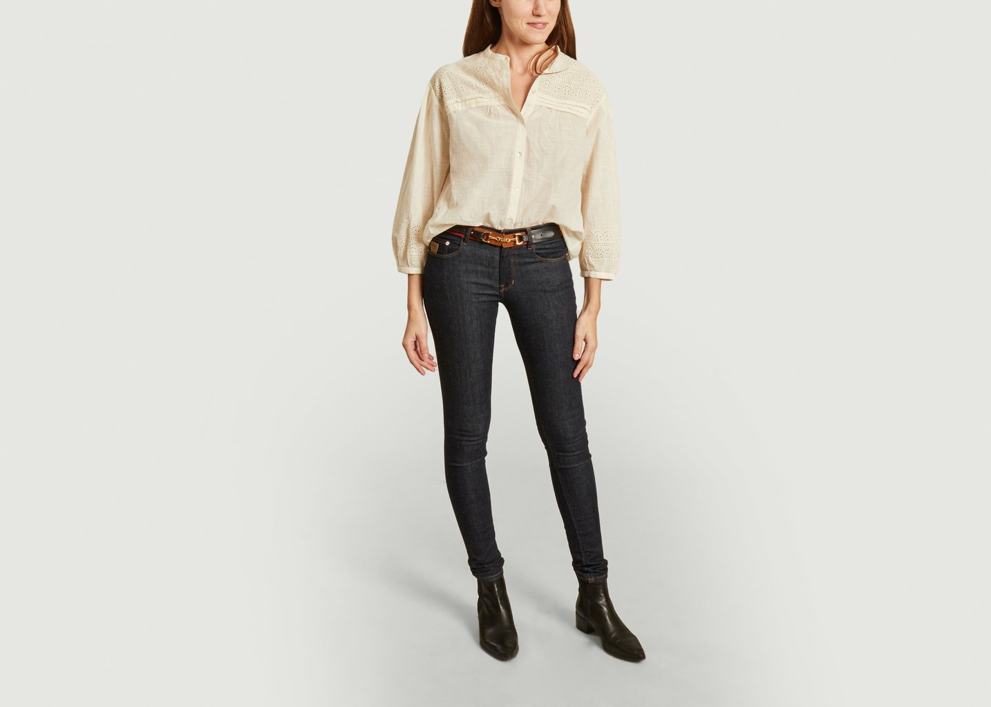 L'exception Ceinture 93918G Noir Maison Boinet