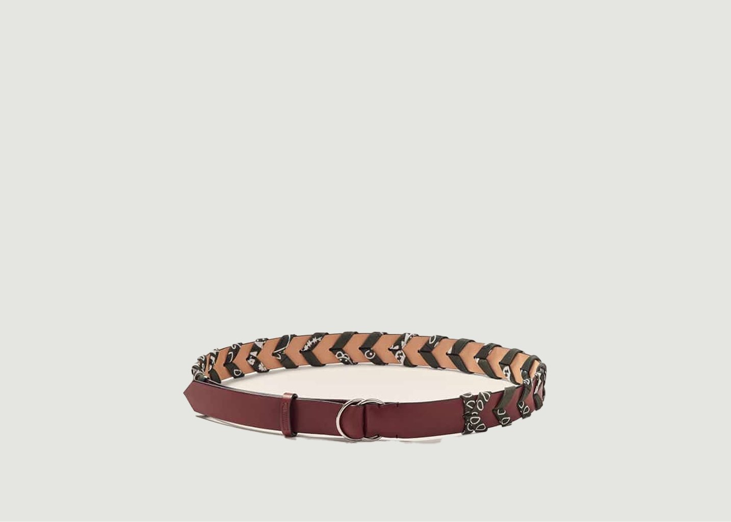 l'exception Ceinture Bandana Marron Ponctuations