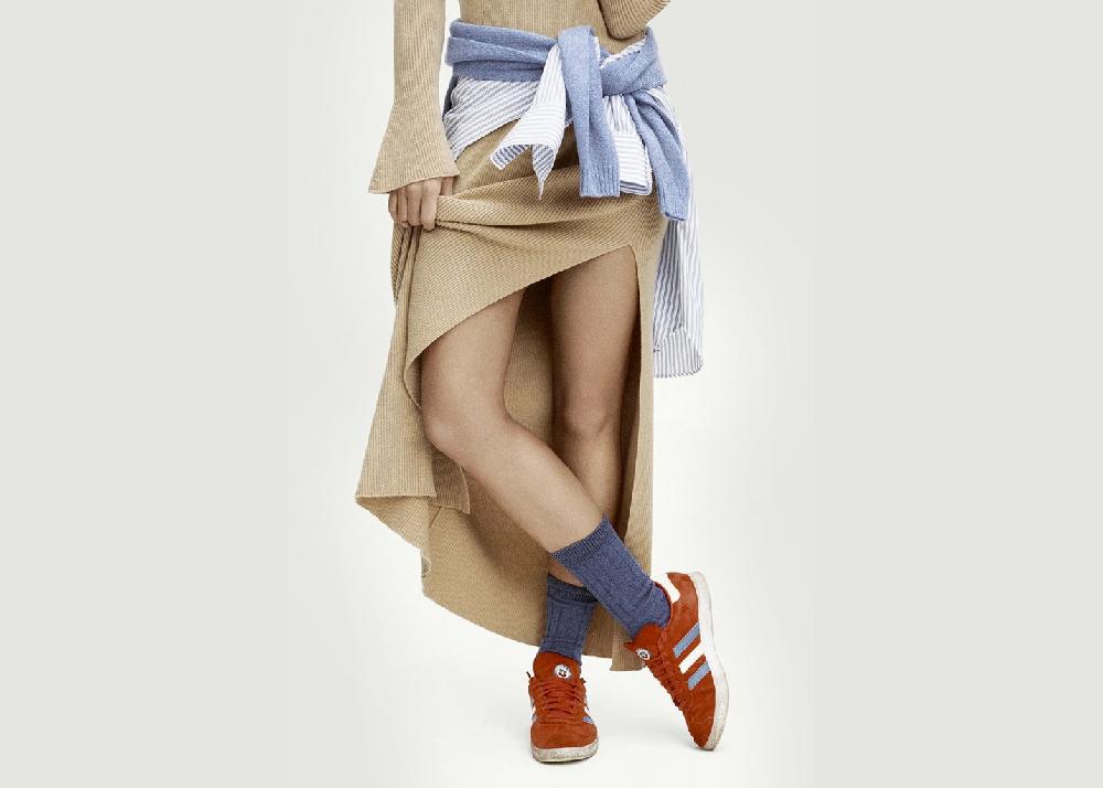 L'exception Chaussettes Socka Denim Linnea Lund