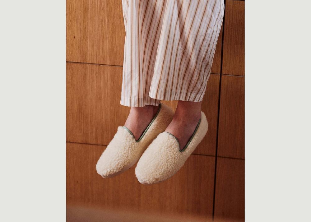 L'exception Chausson Femme Blanc Angarde