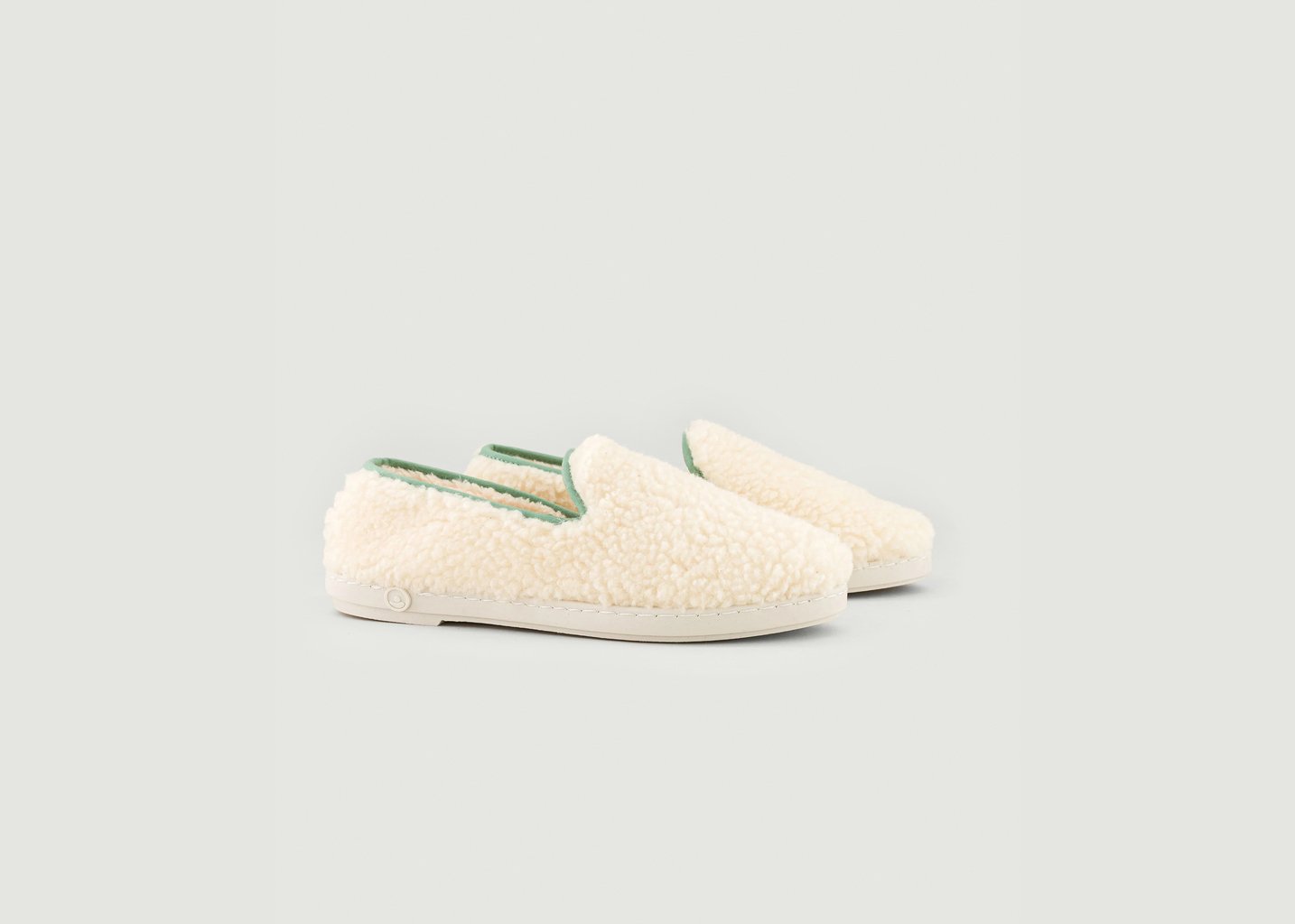 l'exception Chausson Femme Blanc Angarde