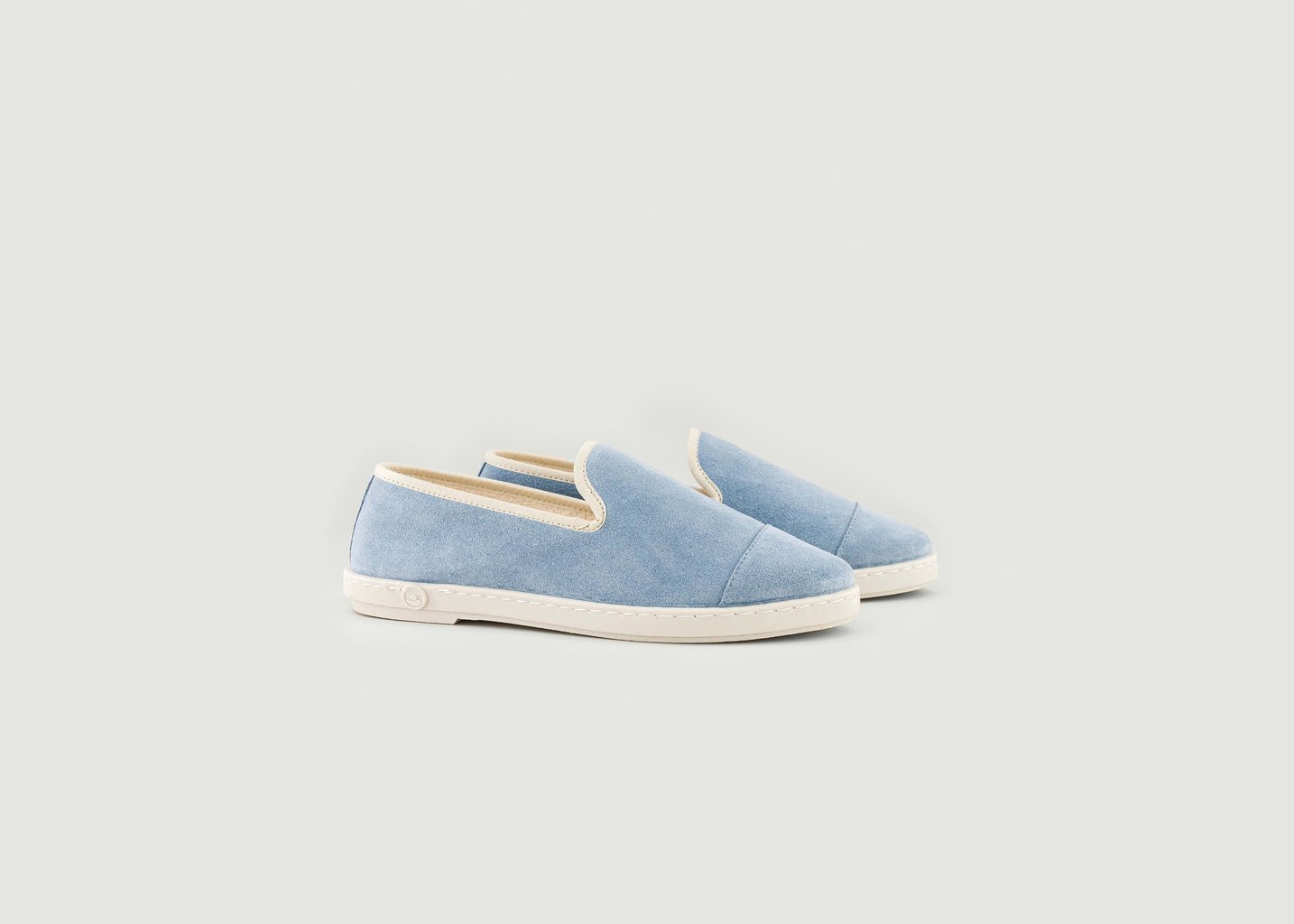 l'exception Chausson Femme Bleu Clair Angarde