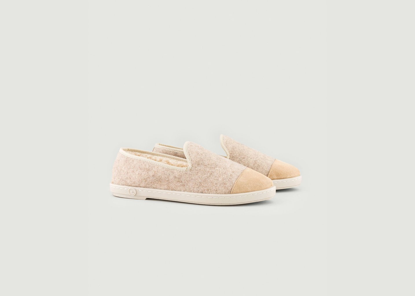 l'exception Chausson femme make up Beige Angarde