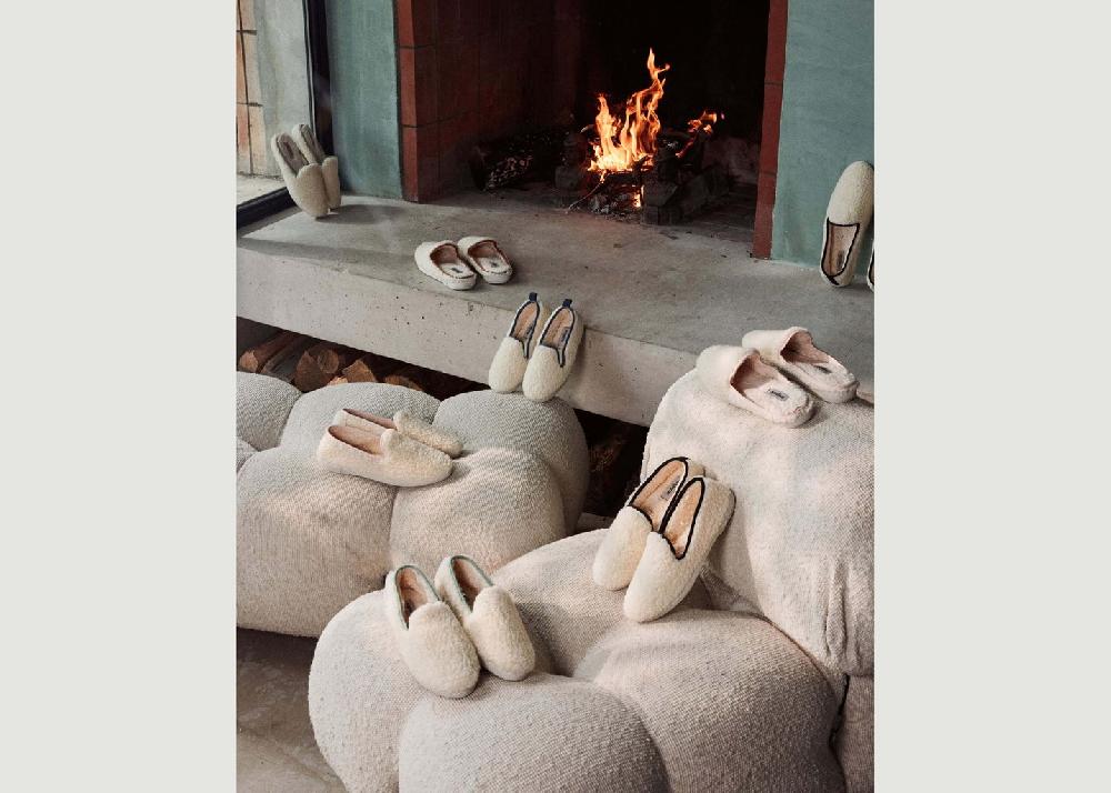 L'exception Chausson Homme Blanc Angarde