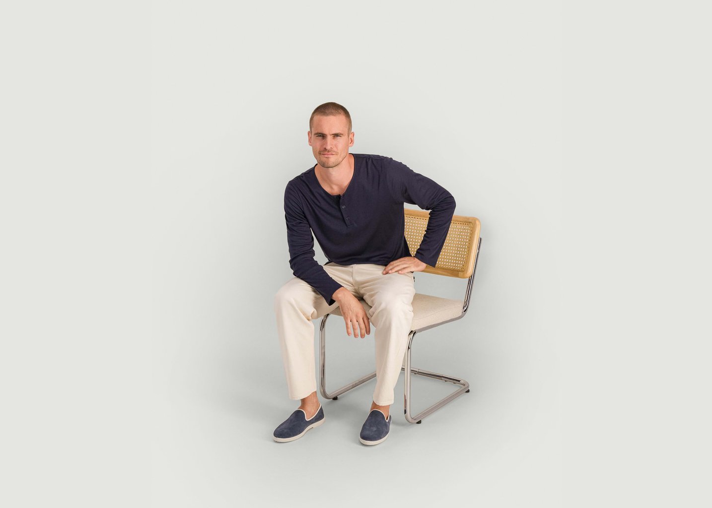 L'exception Chausson Homme Denim Angarde