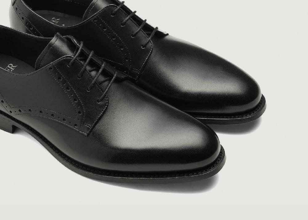 L'exception Chaussure Buckhurst Noir Barker Shoes