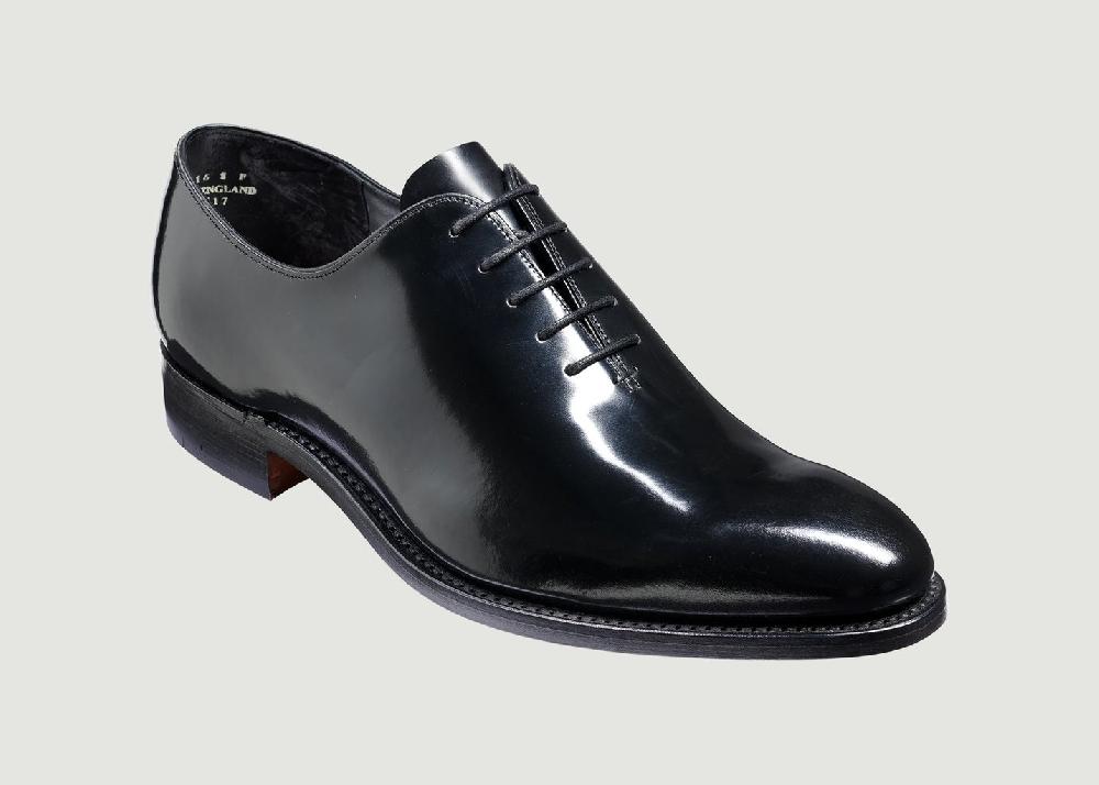 L'exception Chaussure Nelson Noir Barker Shoes