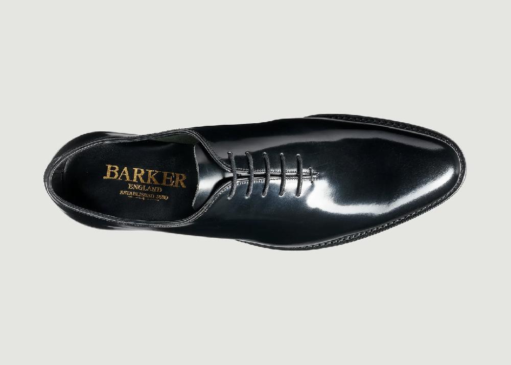 L'exception Chaussure Nelson Noir Barker Shoes